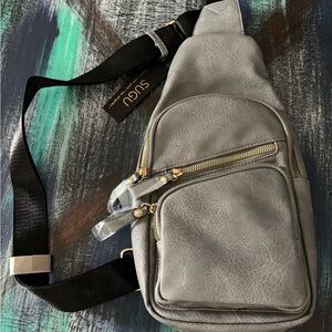 Gray Crossbody Bag Brand New
